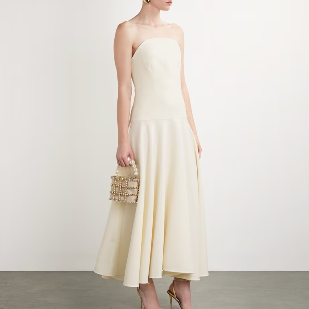 COPY - Roland Mouret Strapless Midi
